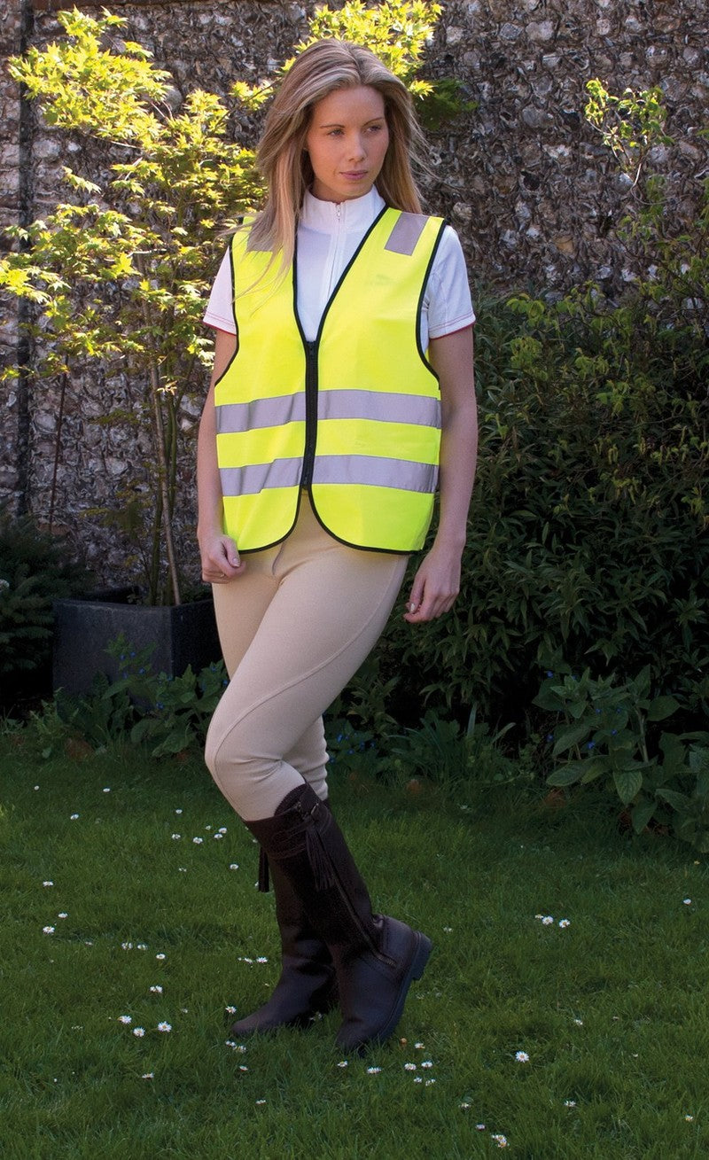 Adults Hi - Viz Zipped Tabard