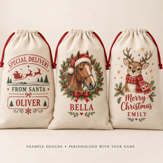 Personalised Christmas Sack